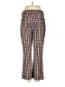 CAbi Plaid Red Casual Pants Size 4 - photo 2