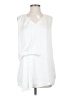Left Coast by Dolan 100% Polyester White Ivory Sleeveless Blouse Size S - photo 1