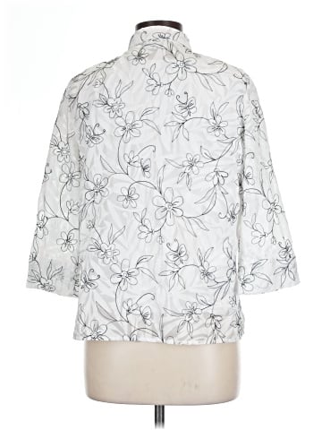 Alfred Dunner 3/4 Sleeve Button-Down Shirt (view 2)