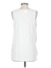 Left Coast by Dolan 100% Polyester White Ivory Sleeveless Blouse Size S - photo 2