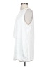 Left Coast by Dolan 100% Polyester White Ivory Sleeveless Blouse Size S - photo 5