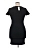 No Comment Solid Black Cocktail Dress Size XL - photo 2