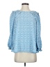 Max Studio Blue 3/4 Sleeve Blouse Size XS - photo 1