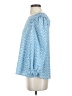Max Studio Blue 3/4 Sleeve Blouse Size XS - photo 5