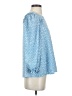 Max Studio Blue 3/4 Sleeve Blouse Size XS - photo 4