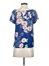 Maeve Blue Short Sleeve Blouse Size 0 - photo 2