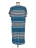 PrAna 100% Polyester Stripes Blue Casual Dress Size M - photo 2
