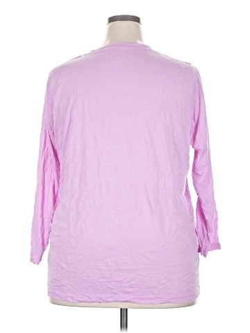 Pleats Collection 3/4 Sleeve T-Shirt (view 2)