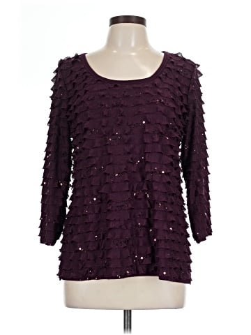 Slinky Brand 3/4 Sleeve Blouse (view 1)