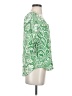 Maeve 100% Rayon Green 3/4 Sleeve Blouse Size XS - photo 4