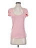 Tahari Hearts Pink Short Sleeve Top Size S - photo 1