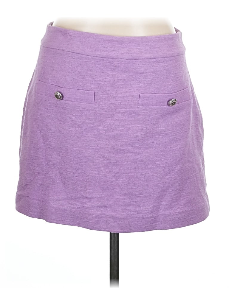Pre-owned Veronica Beard Casual Skirt In Purple