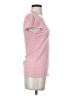 Tahari Hearts Pink Short Sleeve Top Size S - photo 4