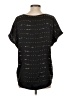 DKNY Black Short Sleeve Top Size P (petite) - photo 2