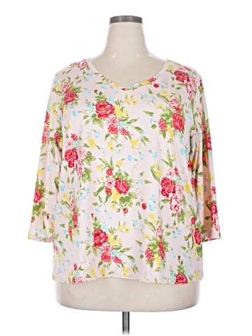 The Pioneer Woman 3/4 Sleeve Blouse (view 1)