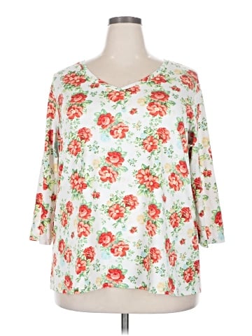 The Pioneer Woman 3/4 Sleeve Blouse (view 1)