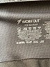 Work Out Solid Gray Athletic Shorts Size L - photo 3