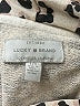 Lucky Brand Animal Print Tan Pullover Sweater Size L - photo 7