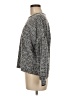 Karl Lagerfeld Paris Gray Long Sleeve Blouse Size M - photo 5