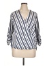 Beacon Blue 3/4 Sleeve Blouse Size XL - photo 1