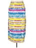 Rouge Tie-dye Yellow Casual Skirt Size 4X - photo 1