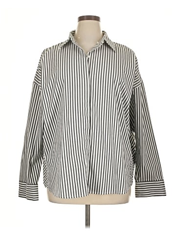 Express Long Sleeve Button-Down Shirt (view 1)