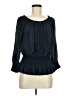 C established 1946 Black 3/4 Sleeve Blouse Size M - photo 1