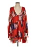 ASOS Design 100% Polyester Red Cocktail Dress Size 4 - photo 1