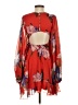 ASOS Design 100% Polyester Red Cocktail Dress Size 4 - photo 2