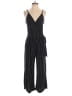 Kaileigh Stripes Black Jumpsuit Size M - photo 1