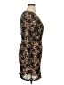Lulus Animal Print Brown Cocktail Dress Size XL - photo 4