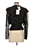 WAYF 100% Polyester Black 3/4 Sleeve Blouse Size S - photo 2