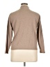 St. John's Bay 100% Cotton Tan Turtleneck Sweater Size XL (petite) - photo 2