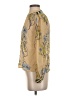 Warm 100% Viscose Gold Long Sleeve Blouse Size XS (0) - photo 5