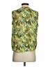 Assorted Brands 100% Rayon Green Yellow Sleeveless Blouse Size S (estimated) - photo 2