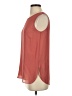 Vince. 100% Silk Orange Sleeveless Top Size XS - photo 5