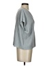OAK + FORT Blue Gray Short Sleeve Blouse Size XS - photo 4