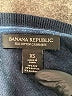 Banana Republic Argyle Blue Silk Pullover Sweater Size XS - photo 7