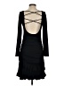 Moda International 100% Polyester Black Cocktail Dress Size XXS - photo 2