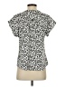the pulse boutique Ivory Short Sleeve Blouse Size XS - photo 2