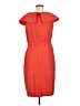 Escada 100% Silk Orange Cocktail Dress Size EU 40 / US 10 - photo 2