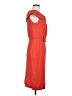 Escada 100% Silk Orange Cocktail Dress Size EU 40 / US 10 - photo 4