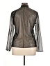 DKNY Metallic Silver Long Sleeve Blouse Size XL - photo 2