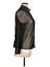 DKNY Metallic Silver Long Sleeve Blouse Size XL - photo 4