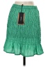 Vero Moda 100% Polyester Solid Green Casual Skirt Size S - photo 2