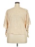 Honey 100% Polyester Tan Short Sleeve Blouse Size 3X (estimated) - photo 2