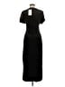 Zara Solid Black Cocktail Dress Size M - photo 2