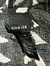 Dolce Vita 100% Viscose Rayon Chevron-herringbone Black Romper Size L - photo 4