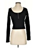 Hollister Black Long Sleeve Top Size S - photo 1
