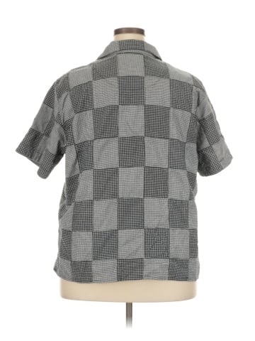 Elisabeth by Liz Claiborne Short Sleeve Button-Down Shirt (view 2)